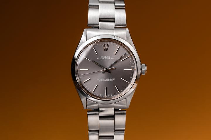 1971 Rolex Oyster Perpetual 1002 Grey Dial