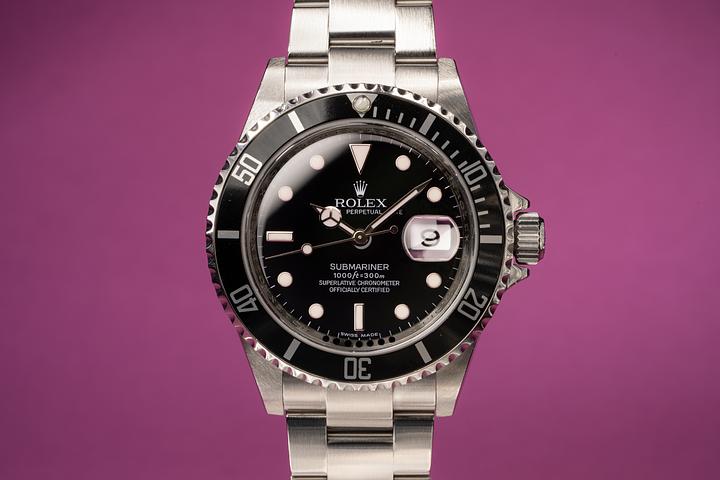 2009 Rolex Submariner 16610 with Box and Papers