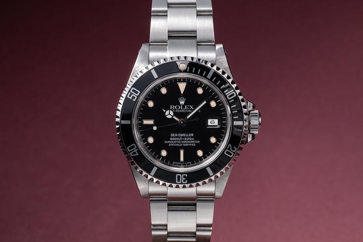 1991 Rolex Sea-Dweller 16600 with Box & Papers