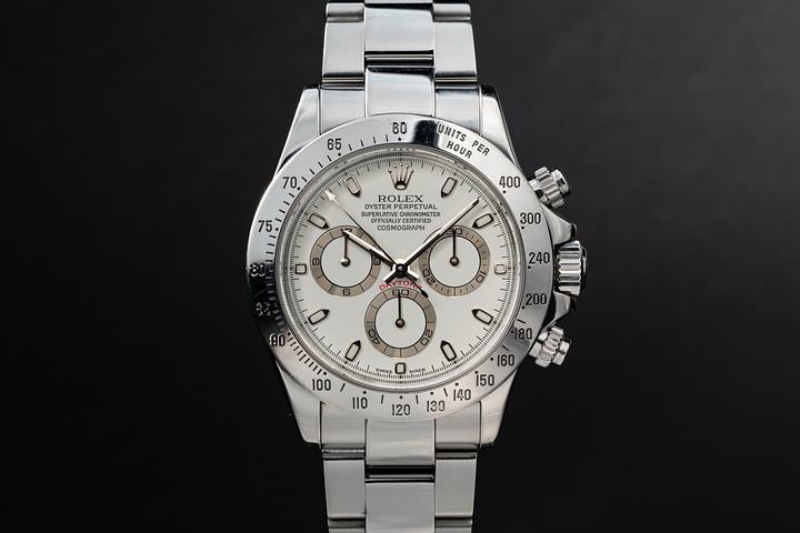 2001 Rolex Daytona 116520 Cream Dial