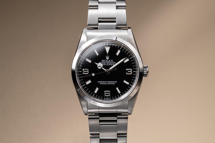 1998 Rolex Explorer 14270 with SWISS only Dial