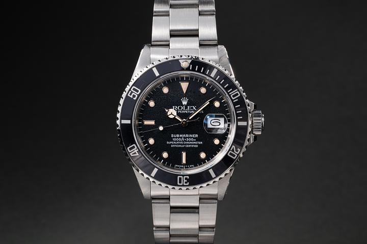 1987 Rolex Submariner 16800 WGS Dial