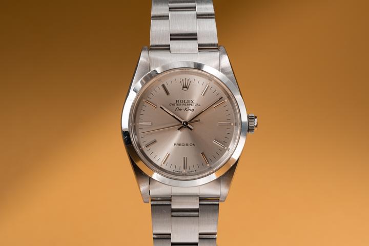 1993 Rolex Air-King 14000 Silver Dial