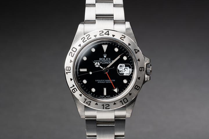 2005 Rolex Explorer II 16570 Black Dial with Papers