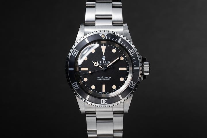 1970 Rolex Submariner 5513 Serif Dial
