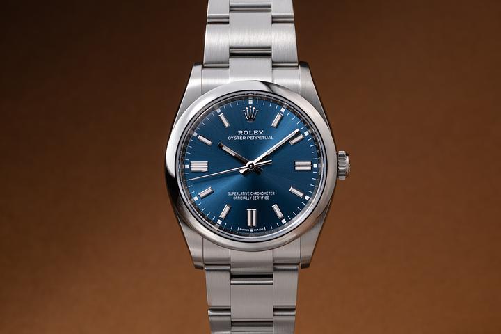 Rolex Oyster Perpetual 126000 Blue Dial