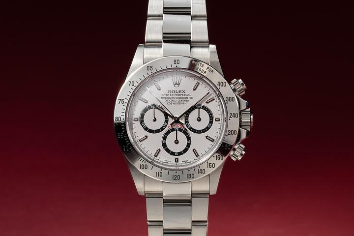 2000 Rolex Zenith Daytona 16520 White Dial with Papers