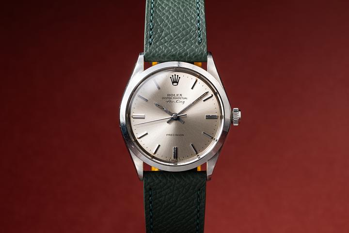 1970 Rolex Air-King 5500 SIlver Dial