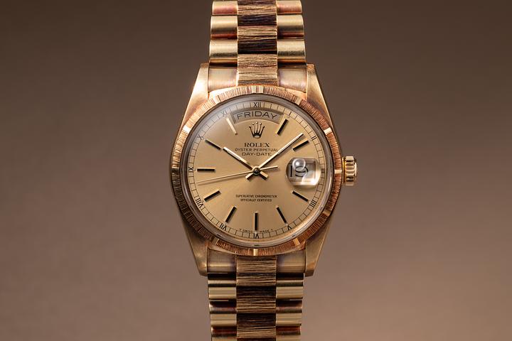 1985 Rolex Day-Date 18078 Champagne Dial with Papers
