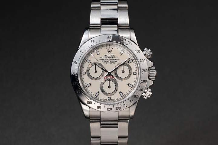 2002 Rolex Daytona 116520 Cream Dial