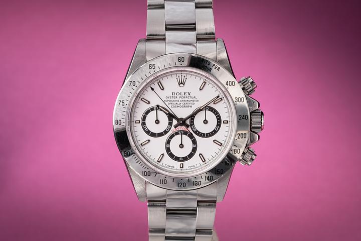 1996 Rolex Zenith Daytona 16520 White Dial