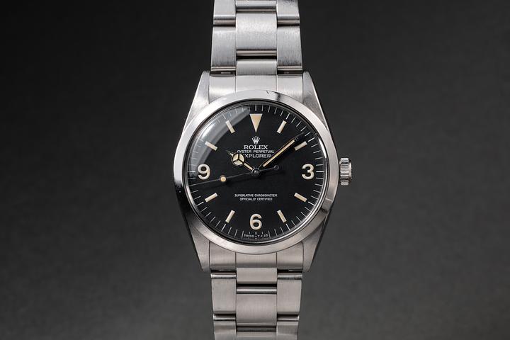 1960 Rolex Explorer 1016 Matte Tritium Service Dial