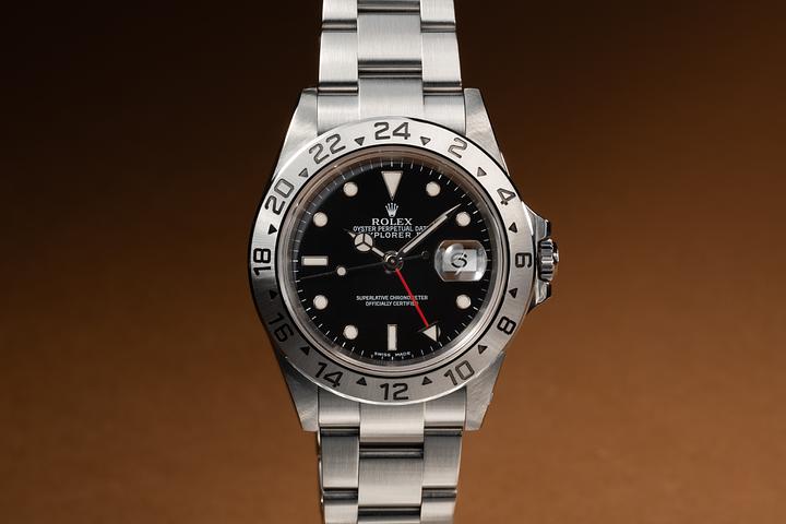 2003 Rolex Explorer II 16570 Black Dial