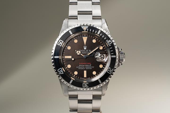 1969 Rolex Submariner 1680 with Tropical Mark 2 Dial