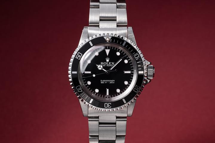 1972 Rolex Submariner 5513 WGS Service Dial