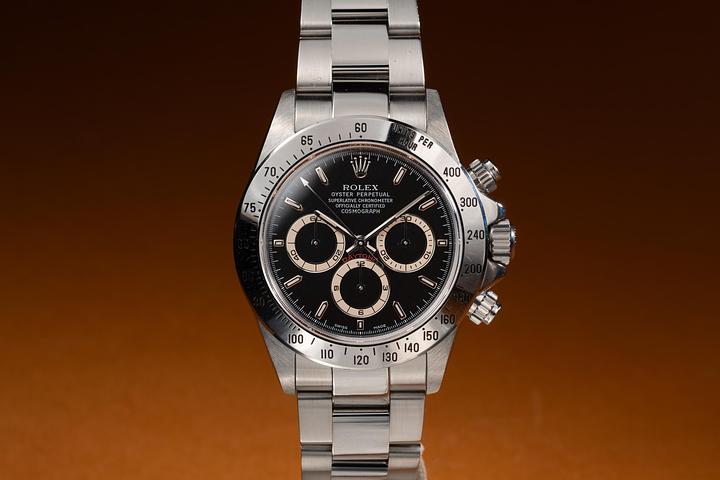 1999 Rolex Zenith Daytona 16520 Black Dial