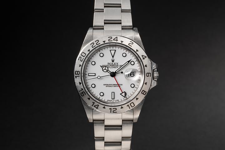 1996 Rolex Explorer II 16570 with Papers