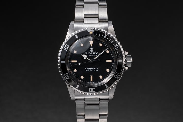 1988 Rolex Submariner 5513 WGS Spider Dial