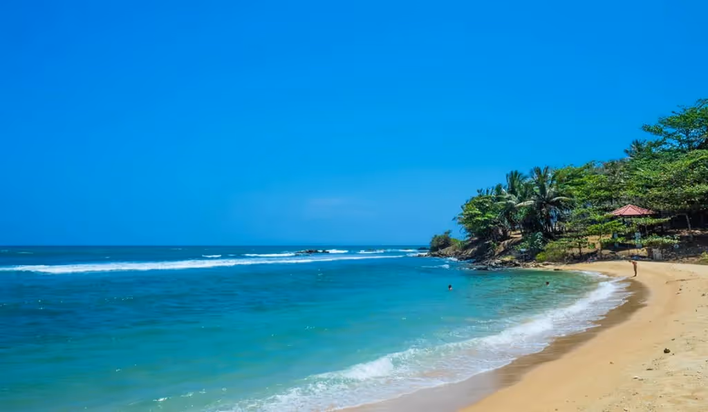 Tangalle Beach, Sri Lanka: localhi