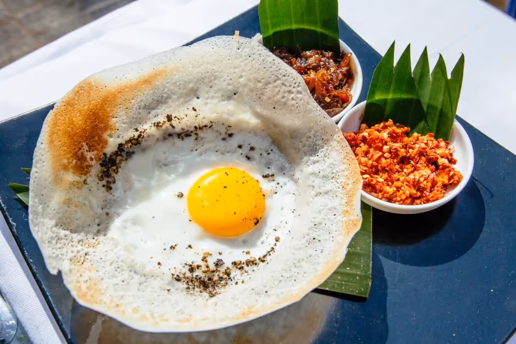 Egg Hoppers, Sri Lanka: localhi