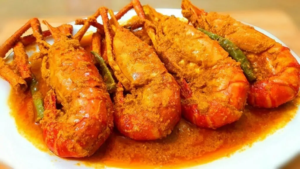 Lobster Curry, The Kitchen Restaurant, Sri Lanka: localhi