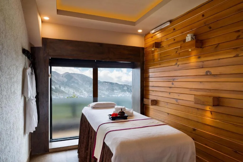 Spa and wellness facilities at Taj Dal View Srinagar