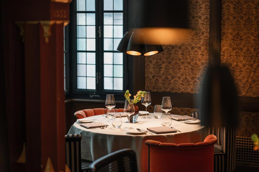 Luxury suite at Widder Hotel Zurich historic hotel Switzerland