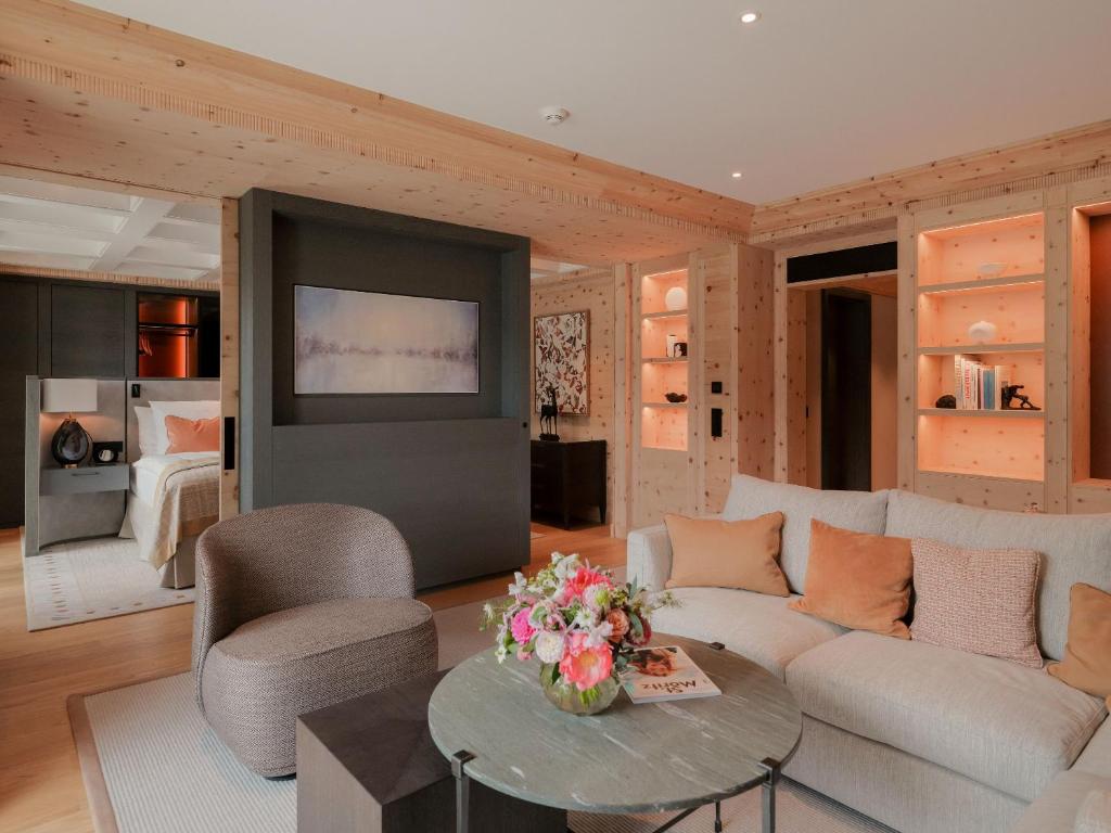 Kulm Hotel St Moritz luxury lakeside hotel in Swiss Alps