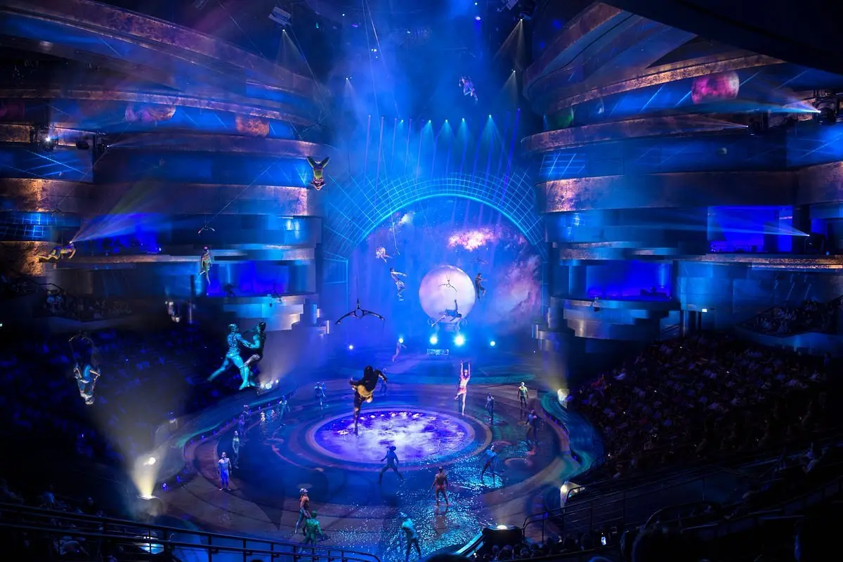 La Perle theatre interior Al Habtoor City Dubai