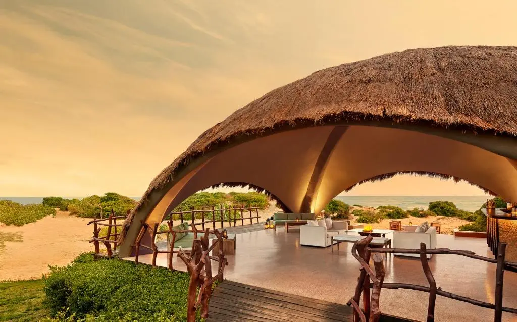 Uga Chena Huts Yala private pool hut wildlife luxury lodge Sri Lanka