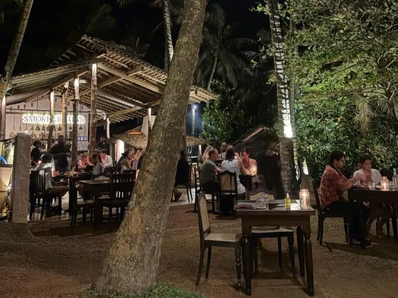Smoke and Bitters restaurant Hiriketiya Sri Lanka