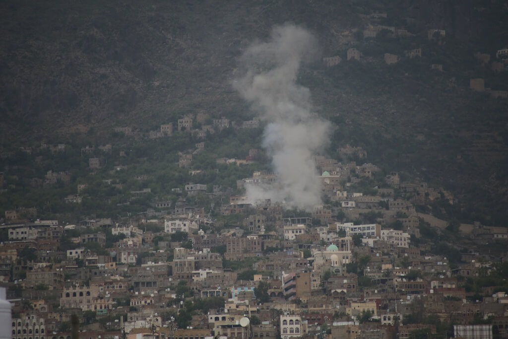  Violations by Internal Armed Conflict Parties in Taiz May Amount to War Crimes