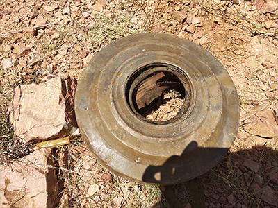 How War Turned Farms into Minefields