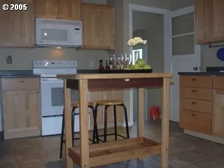 Kitchen before renovation in Portland home