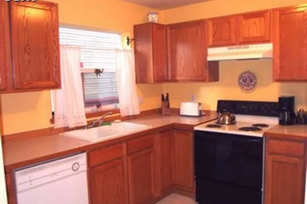 Kitchen before renovation in Portland home