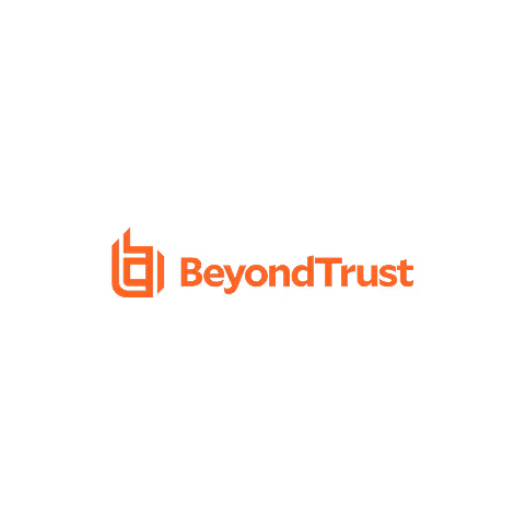 BeyondTrust company logo with stylized orange 'b' icon and text.