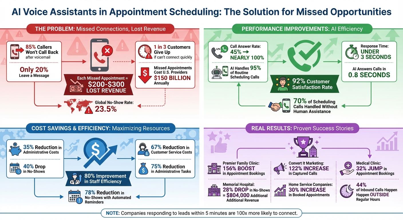 AI Voice Assistant ROI: Key Statistics for Appointment Scheduling