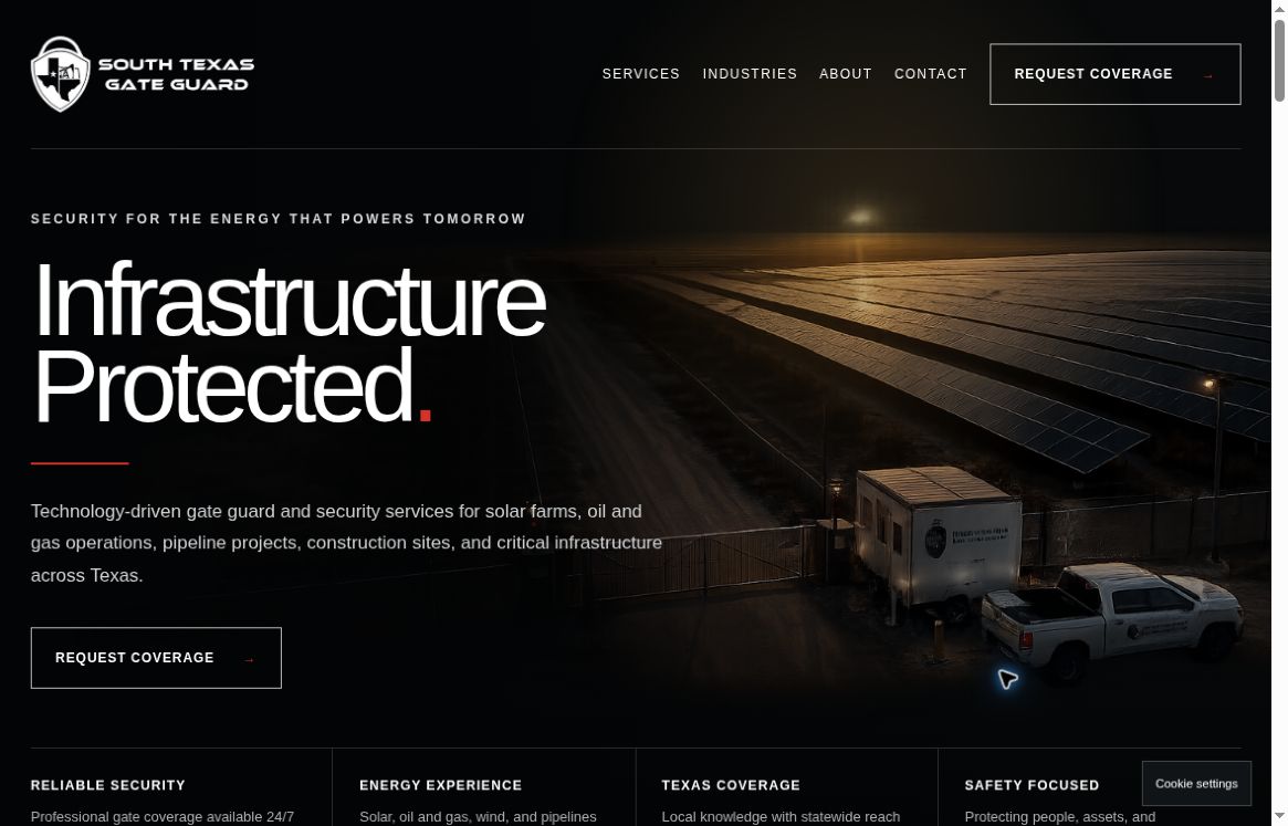 South Texas Gate Guard homepage