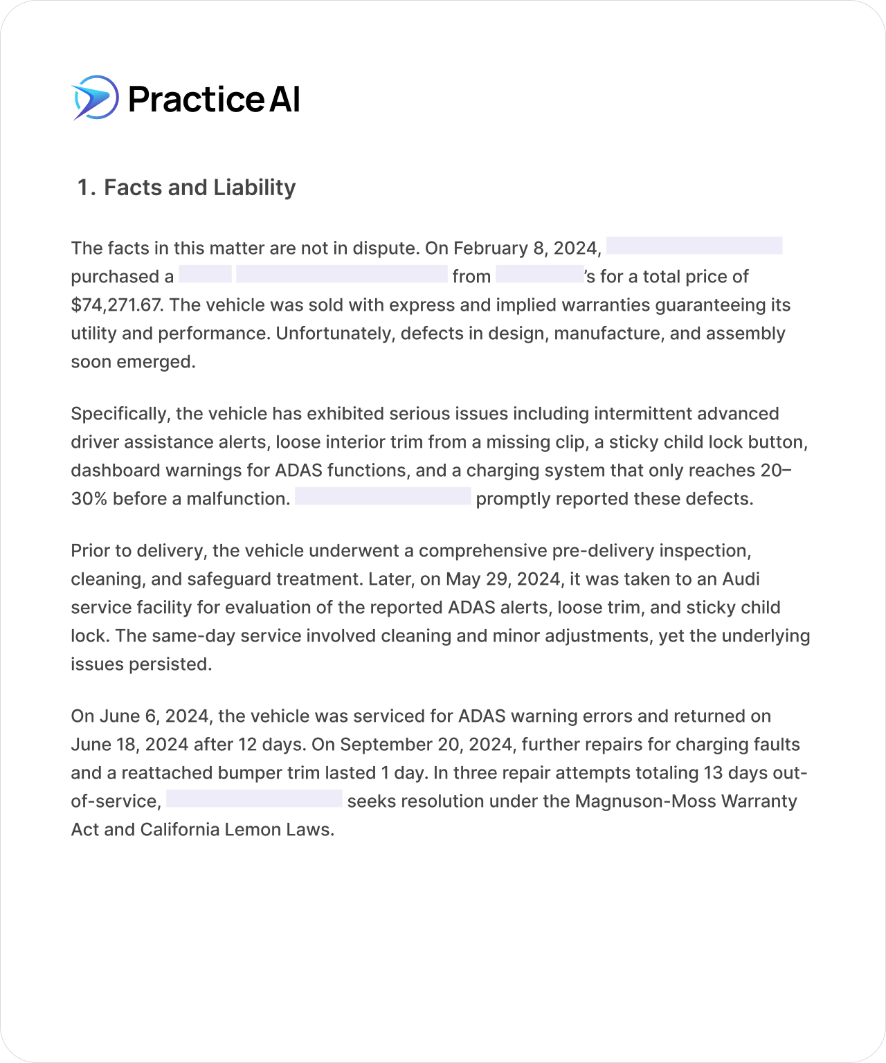 demand letter for money owed