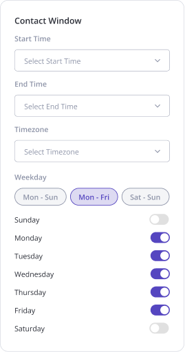 Dashboard table comparing conversion and activity metrics for LegalEase, CaseMate, and JurisBot for September, showing values like total leads, conversion percentage, calls, emails, and average call duration.