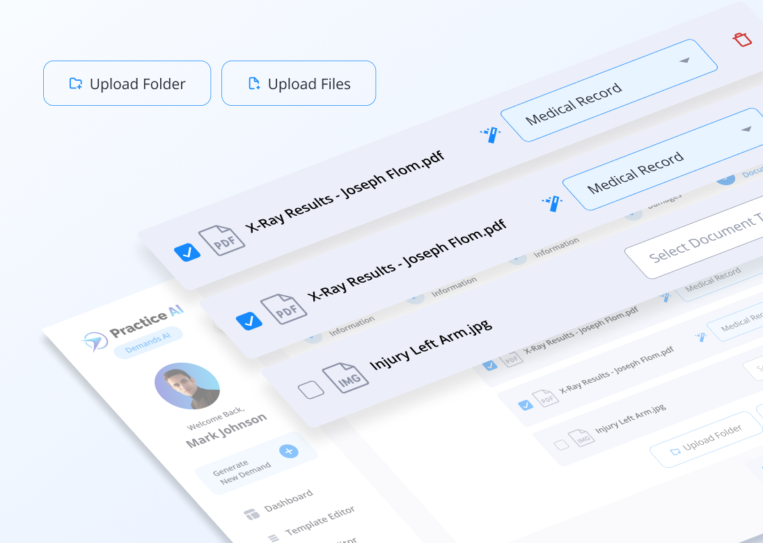 Completed client communication showing a transcript and a 31-second audio recording about a lemon law inquiry for a 2017 Toyota Camry with Law Practice AI, dated 20 Mar 2025, 8:47 AM.