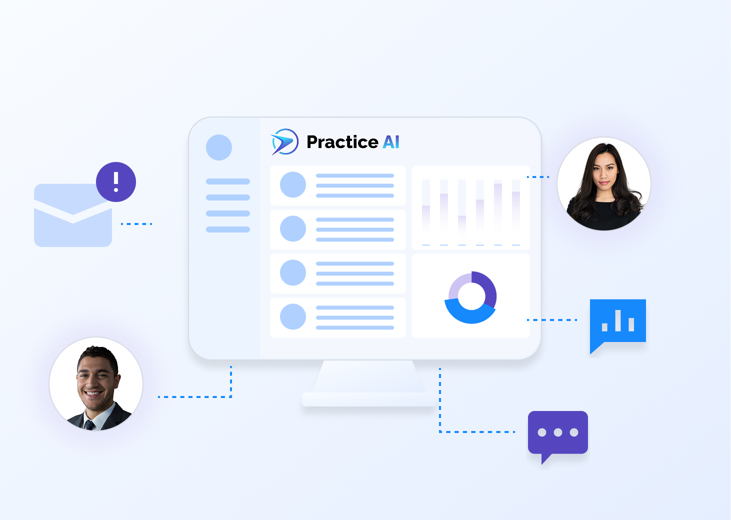 Completed client communication showing a transcript and a 31-second audio recording about a lemon law inquiry for a 2017 Toyota Camry with Law Practice AI, dated 20 Mar 2025, 8:47 AM.