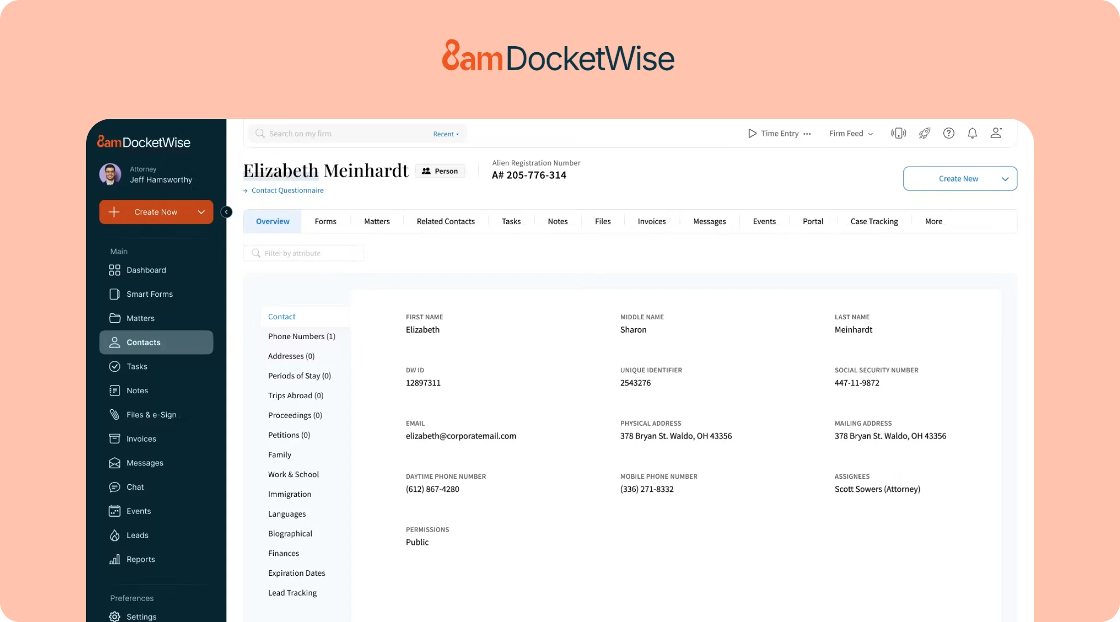 DocketWise software