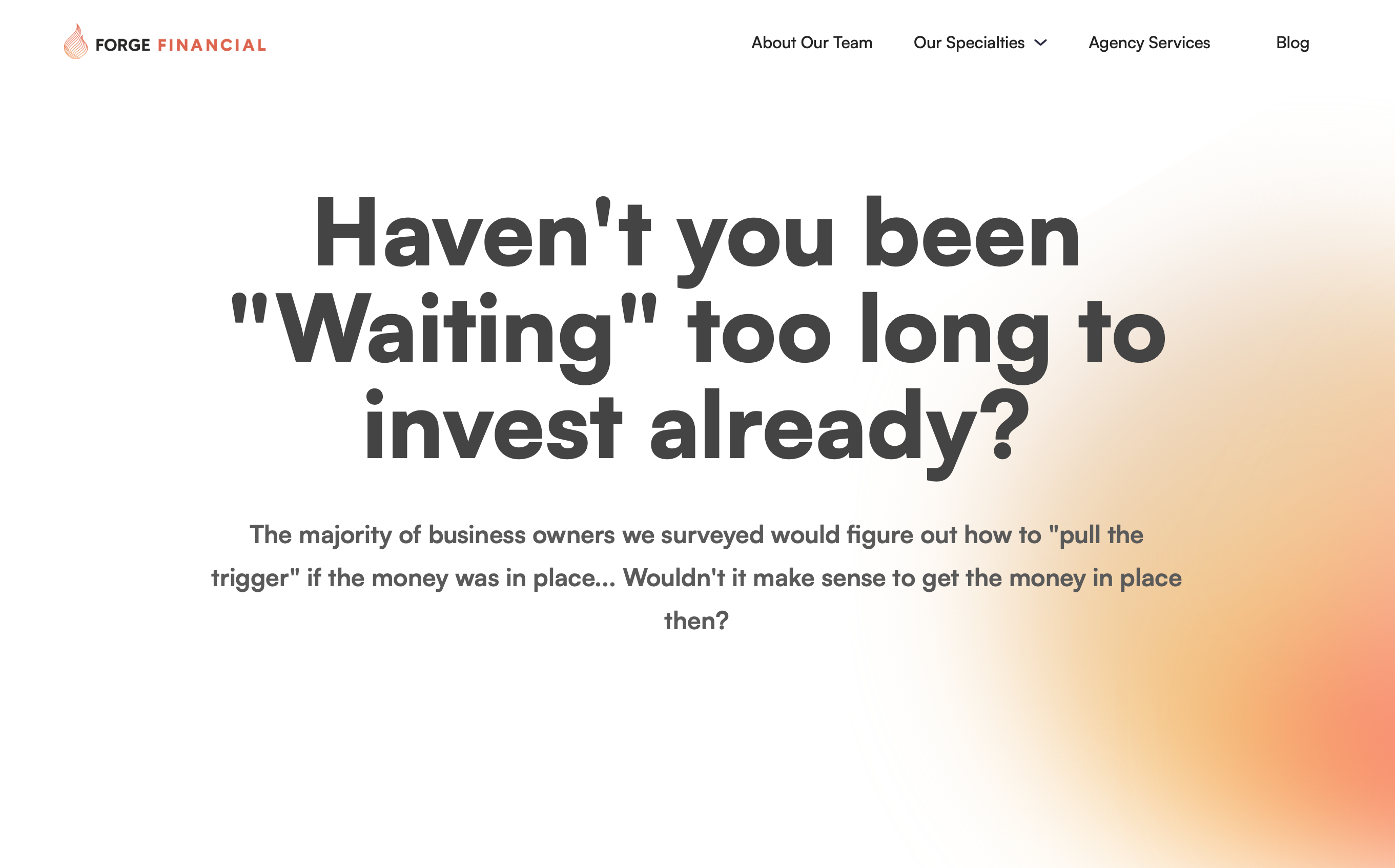 On this page, you'll learn some steps you can take now to prepare yourself for the ultimate wealth-building journey - purchasing income producing assets. 