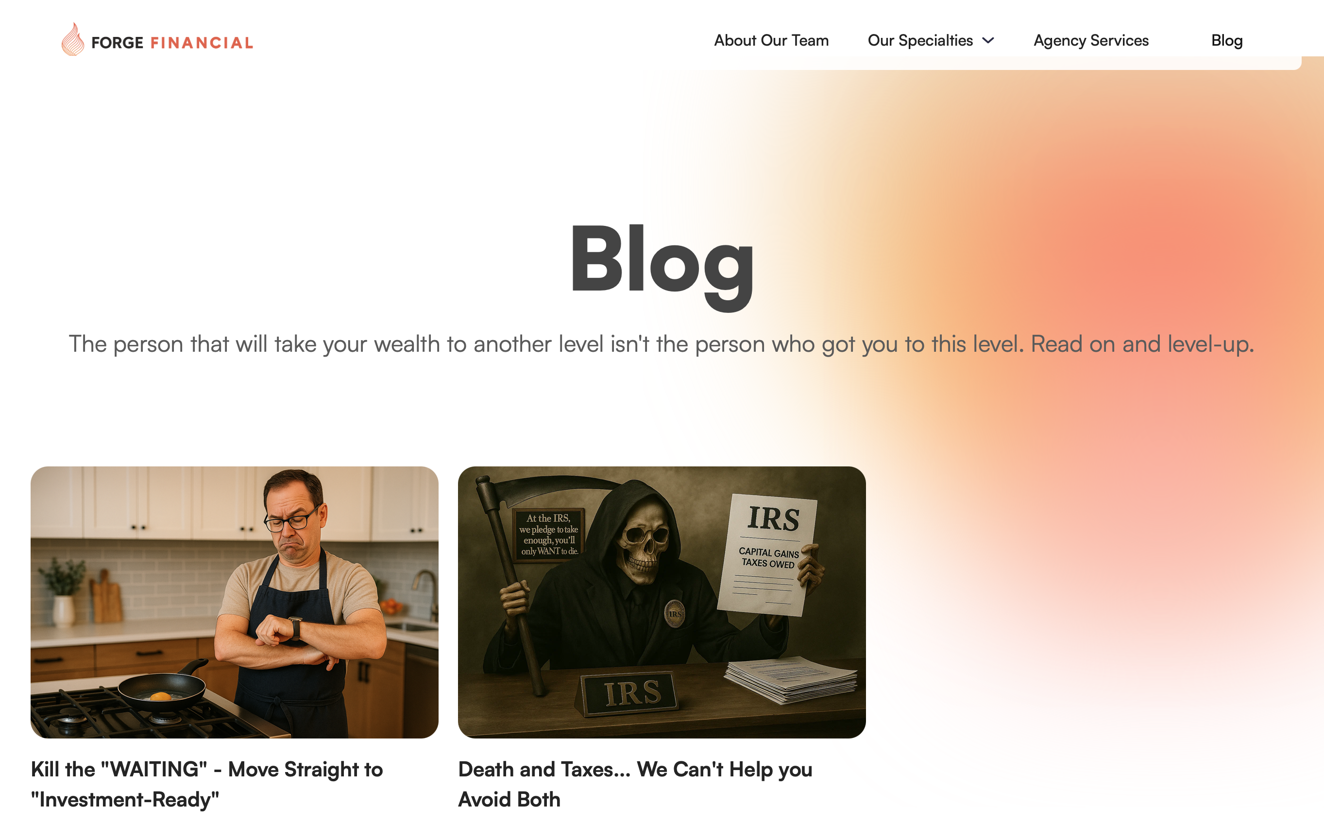 On this page you'll find a number of informative and thought provoking blogs. Tickle your curiosity. 