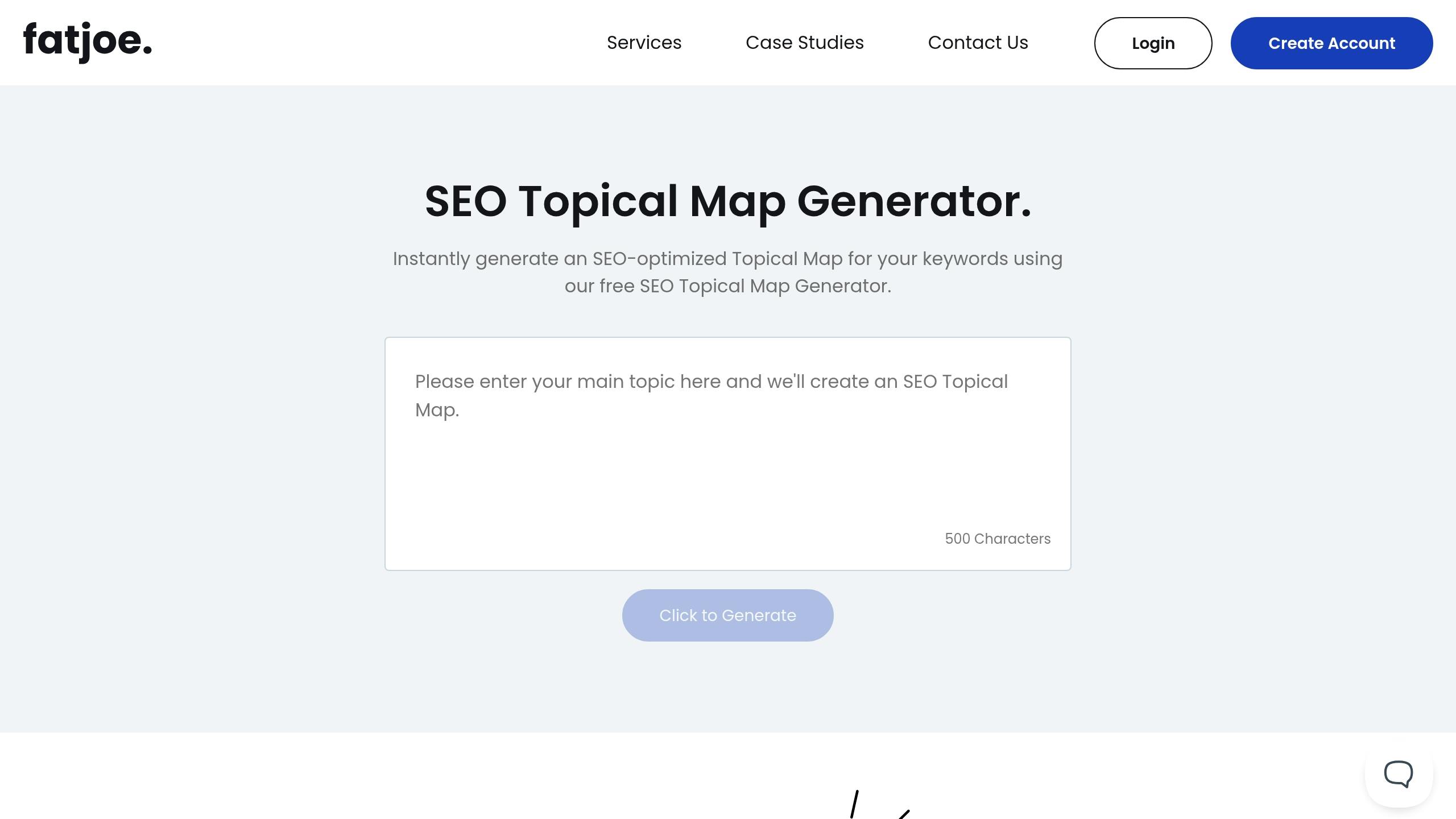 FatJoe Topical Map Generator