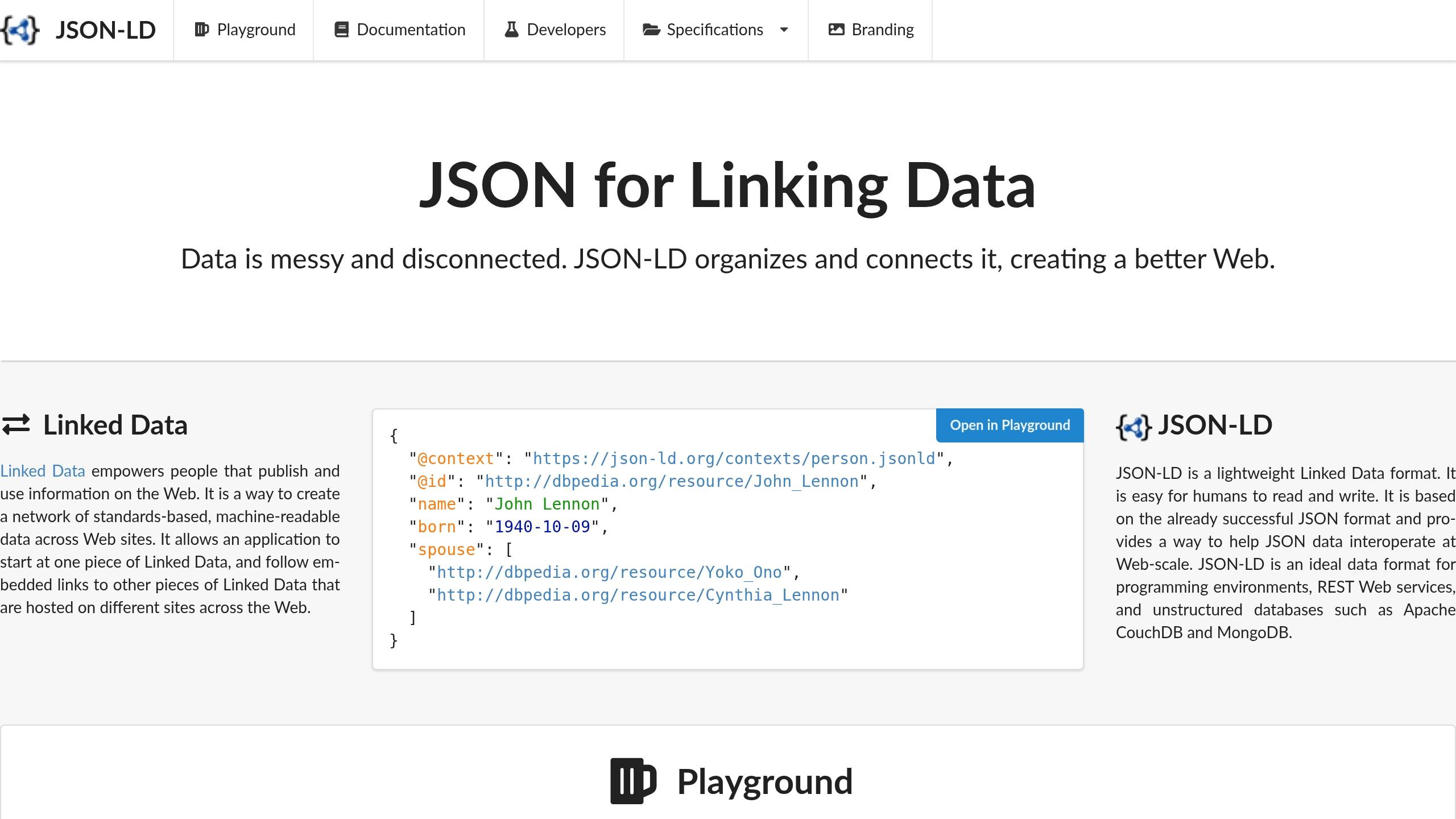JSON-LD