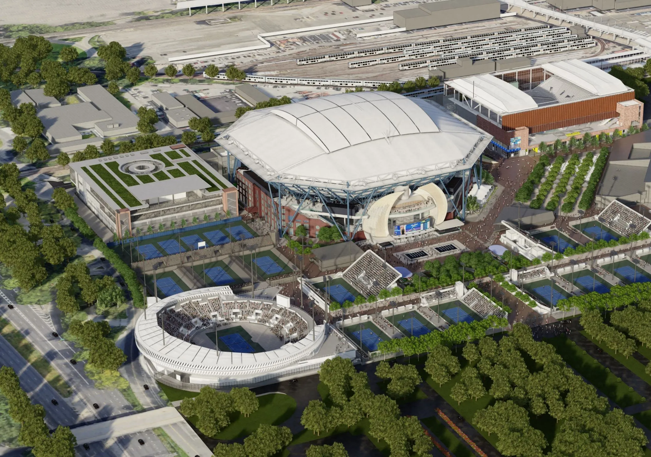 Reimagined Arthur Ashe Stadium, Modernized and Enhanced at All Levels