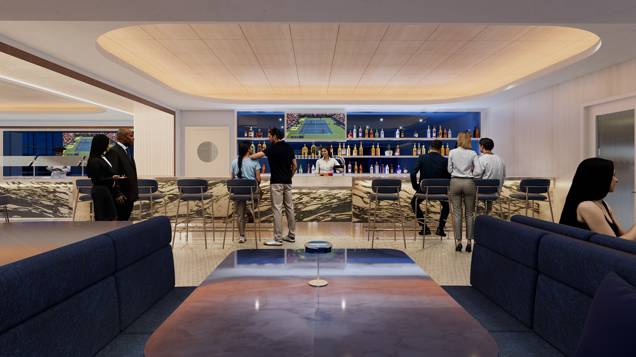 NE Sideline Club Rendering