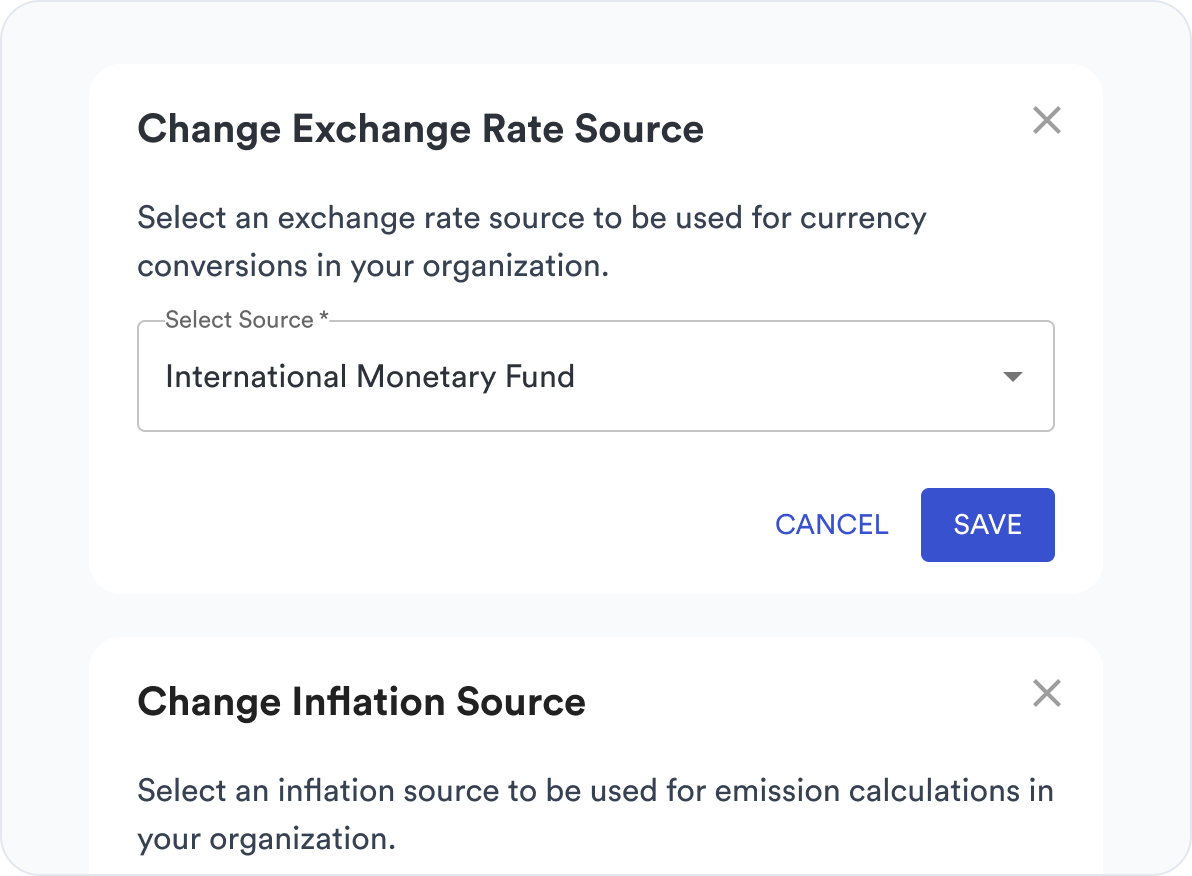 Avarni feature - exchange rate and inflation
